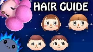 HAIR GUIDE - Animal Crossing: New Leaf