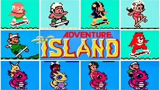 🏝Adventure Island🏝Best NES Hacks|10th one is a licensed hack|HD|60FPS