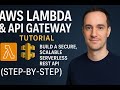 How to Build a Secure & Scalable Serverless REST API with AWS Lambda & API Gateway using Javascript