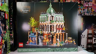 樂高創意高手10297轉角精品酒店 | LEGO Creator Expert 10297 Boutique Hotel|Quick Build|Modular Building Collection