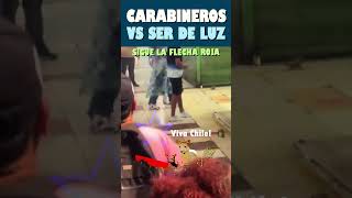 Carabineros le enseñan respeto a ser de luz muy iluminado  #vivachile