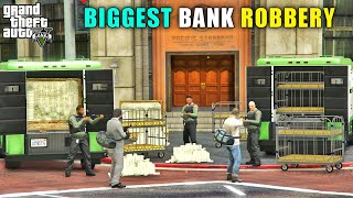 GTA 5 : BIGGEST BANK ROBBERY OF LOS SANTOS #29 || BB IS LIVE