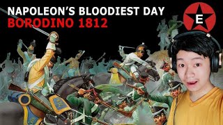 Napoleons Bloodiest Day Borodino 1812 "ABSOLUTE CHAOS! " (epichistorytv) / Rickylife Reaction