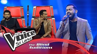 Gihan Perera - Raaka (රෑක) | Blind Auditions | The Voice Sri Lanka