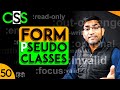 CSS Form Pseudo Classes Selectors Tutorial in Hindi Urdu | CSS 50