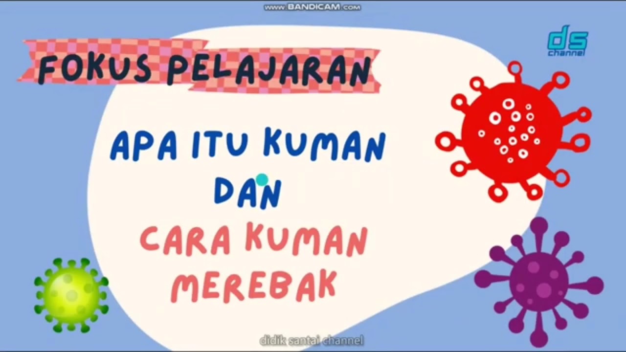 Pendidikan Kesihatan Tahun 1. Kuman Oh! Kuman - YouTube