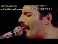 【和訳（再編集版）：ボヘミアン・ラプソディ（原曲名：bohemian rhapsody）】フレディ・マーキュリー氏作詞・作曲、渾身のライブで歌う狂詩曲で和訳をしてみた：是非、概要欄もご覧ください。