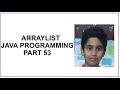 Java ArrayList | Loop Through an ArrayList | Sort an ArrayList | Java Programming Java tutorial 53