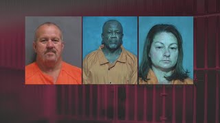 Three arrested after agents seize 160 grams of meth, firearms