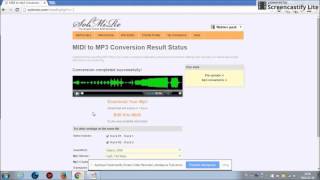 Konwersja pliku midi do mp3