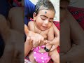 കണ്ണെഴുതി പൊട്ടും തൊട്ട് 🥰 babymakeup darsanasudeep2021 yatvikkrishna shorts