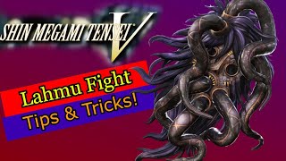 Shin Megami Tensei V | Lahmu Boss Fight! [First Fight Tips \u0026 Tricks]