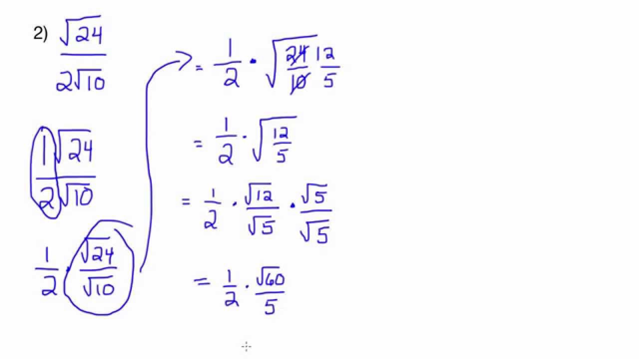 Square Root Fraction Simplifier Calculator Taiwanress