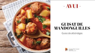 CUINA CATALANA: GUISAT DE MANDONGUILLES