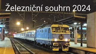 Železniční souhrn 2024