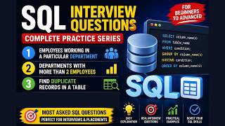 Find Employees by Department + Departments with Multiple Employees #sqlinterviewquestions #sql #dbms
