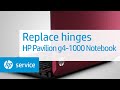 Replace the hinges | HP Pavilion g4-1000 Notebook | HP Support