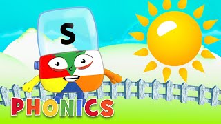 Alphablocks - S for Summer! 🌞 | Phonics | Learn to Read | Summer Magic