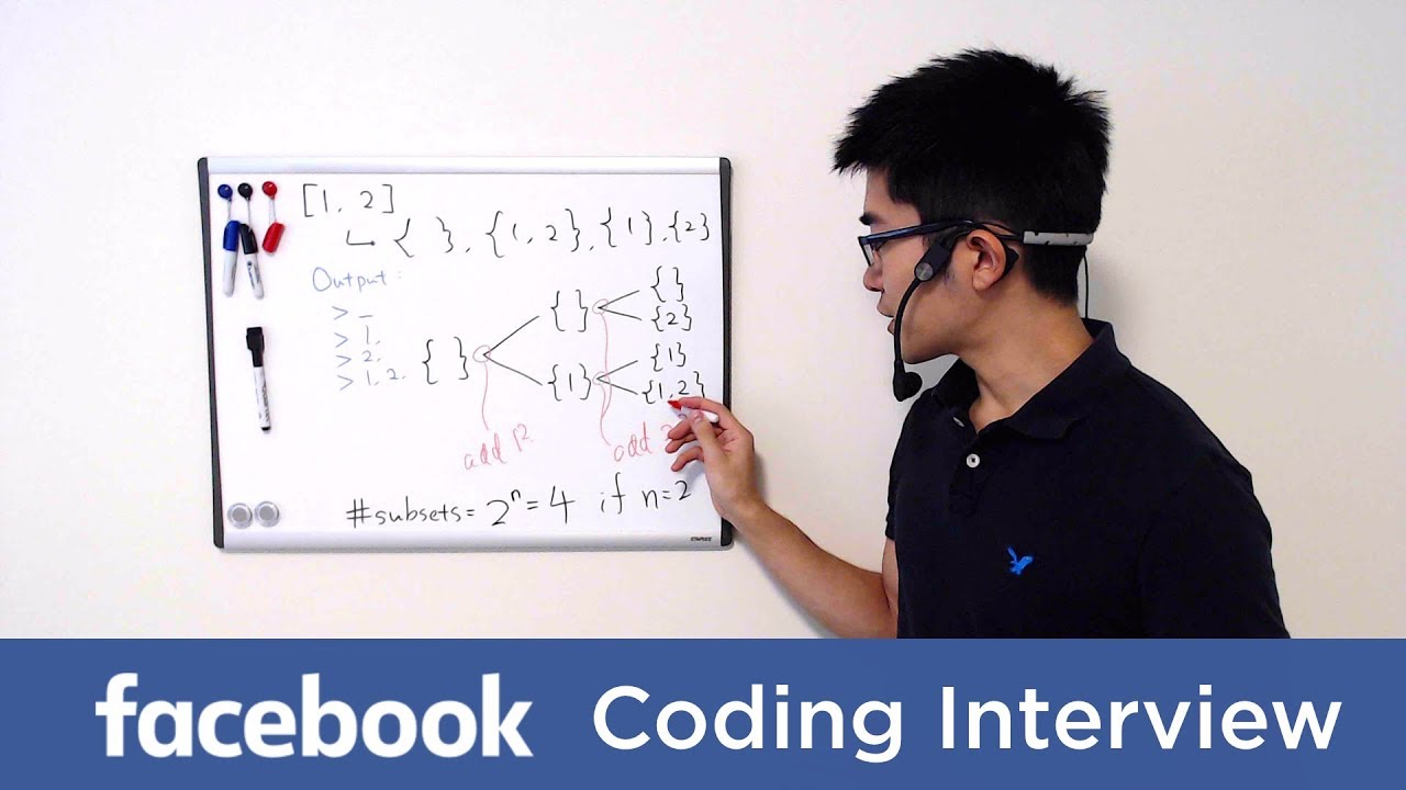 Facebook Coding Interview Question And Answer #1: All Subsets Of A Set ...