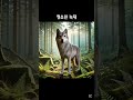 용과 늑대의 아기부터 신화급으로 성장기 ai영상 midjourney animals dragon fantasy wolf