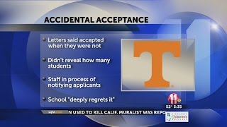 UT sends out 22 acceptance letters by mistake