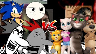 MUGEN Request 742: Team Matthew Fan’s VS Team Talking Tom and Friends