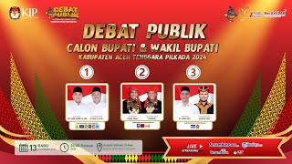 🔴 Debat Publik Paslon Bupati dan Wakil Bupati Kabupaten Aceh Tenggara Pemilihan 2024