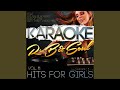 Run the World (Girls) (In the Style of Beyonce) (Karaoke Version)