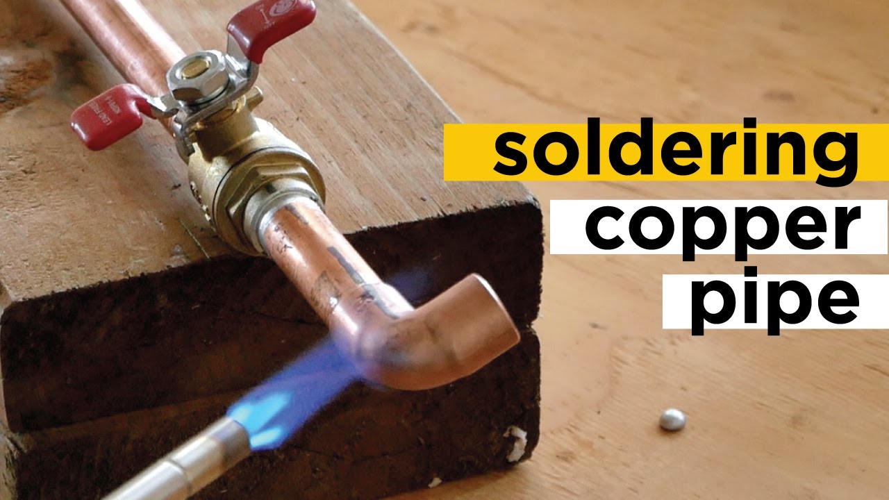 Soldering Copper Pipe - YouTube