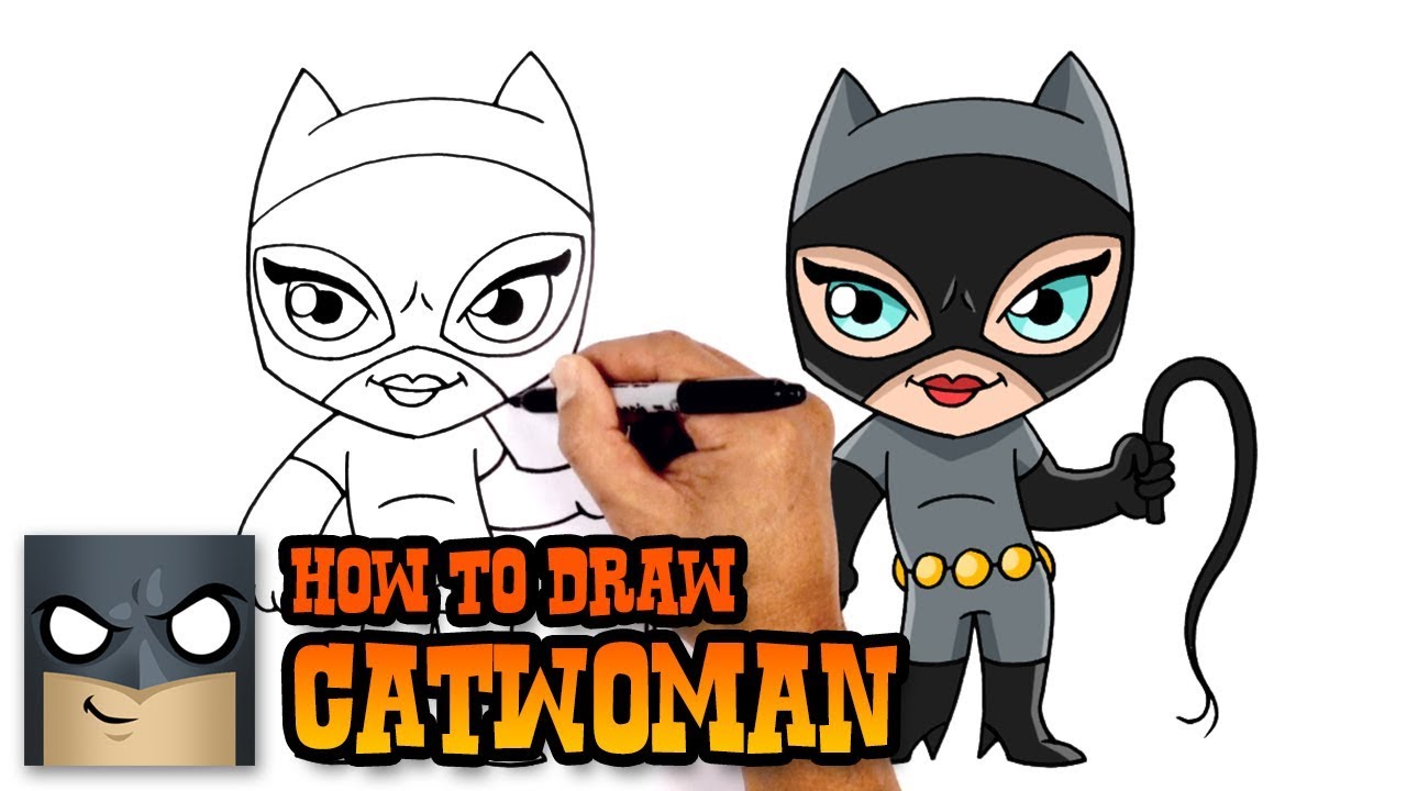 How To Draw Catwoman Youtube