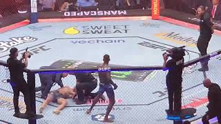 Israel Adesanya KO's Alex Pereira at UFC 287 in Miami, Florida