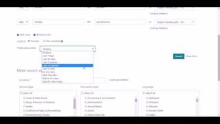 Advanced Database Searching Tutorial 001