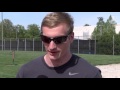 illinois men s track devin quinn post practice interview 4 25 17