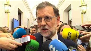 Rajoy reitera su oferta de diálogo "con todos", nada más ser reelegido