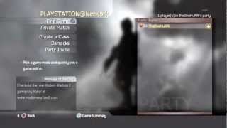 CoD4 YES/NO screen FIX PS3