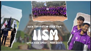 Travelling from IISER Tirupati to IISER Thiruvananthapuram📍|| IISM || Inter IISER Sports Meet 2023