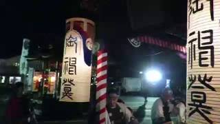 【第18回 鼕祭り】2016年10月1日(土)①鼕祭りスタート 鼕友会の鼕打ち〔鼕行列〕