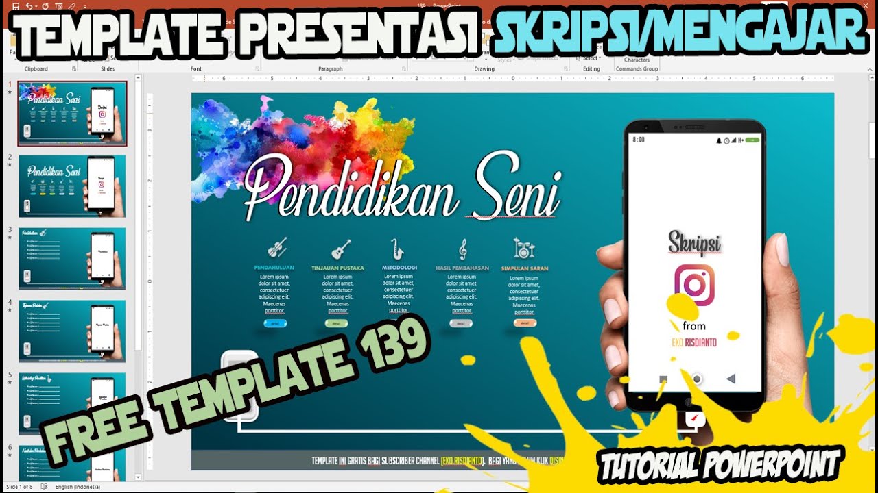 Membuat Presentasi Di Powerpoint Yang Menarik Dan Kreatif - YouTube