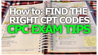 LOOK UP 2021 CPT CODES | CPC EXAM TIPS FOR MEDICAL CODING!