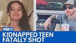 Video shows kidnapped teen shot by San Bernardino County deputy as she was surrendering