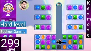 Candy crush saga level 299 ।   Hard level। No boosters । Candy crush 299  help। Sudheer CC Gaming