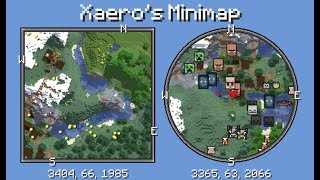 [Minecraft 1.21.1 ] 如何下載迷你地圖,Xaero's Minimap 安裝教學 @minecraft