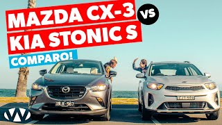 Kia Stonic vs Mazda CX-3 Comparison | Wheels Australia