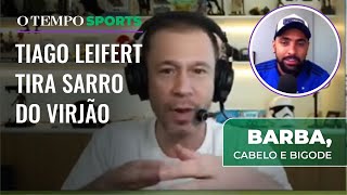 Thiago Leifert 'zoa' Valdir Virjão ao vivo! | BARBA, CABELO E BIGODE