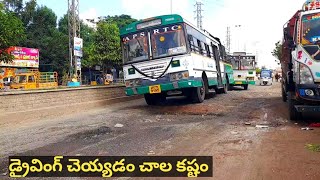 Apsrtc Buses || Bus Driving || Narasaraopet Guntur || Guntur Tenali || Guntur Vijayawada Buses