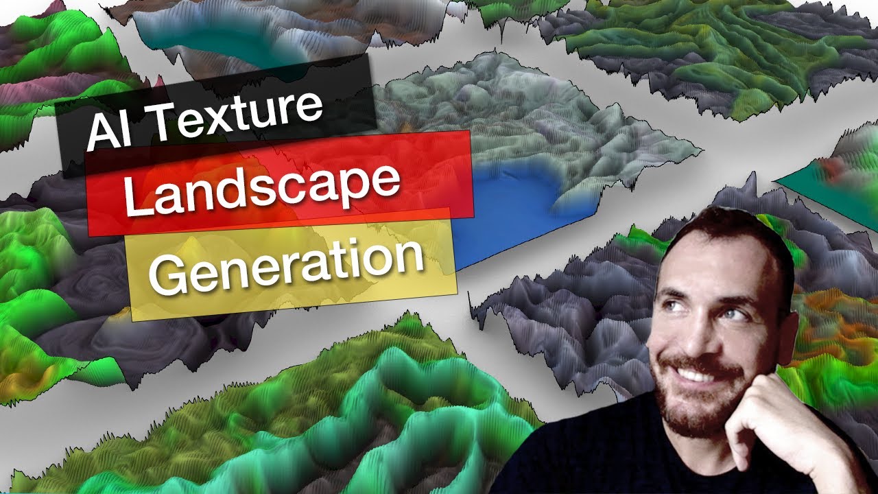 Ai Texture Stable Diffusion Generated Landscapes Youtube