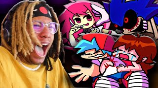 BF DIES! SONIC CONFRONTS HIMSELF? AND A FIRE MOD SOUND VOLTEX | Friday Night Funkin [ FNF MODS ]