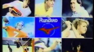 1985年CM　MIZUNO　RUNBIRDシューズ　渡辺二郎　岡本綾子　姫路セントラルパーク