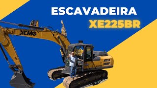 um pouco sobre a parte TÉCNICA da ESCAVADEIRA XCMG XE225BR (tecnologia não falta!)