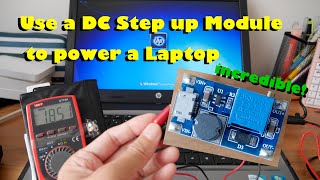 Magic! What a MT3608 DC to DC boost up module can power up? 3 projects test to limit.